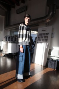 Backstage at Sunnei Men's Fall 2017