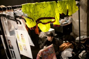 Backstage at Topman Design Men’s Fall 2017