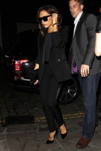 Victoria Beckham at Dave Gardner's birthday party
