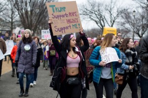 Women's March Trump Protest