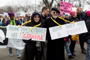 Women's March Trump Protest