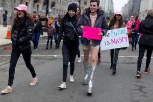 Women's March Trump Protest
