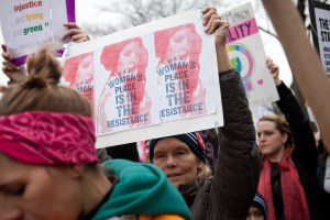Women's March Trump Protest