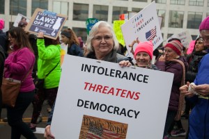 Women's March Trump Protest