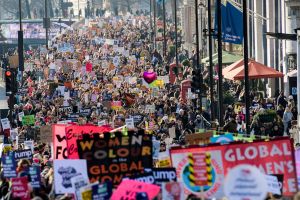 Women's March for Solidarity London UK