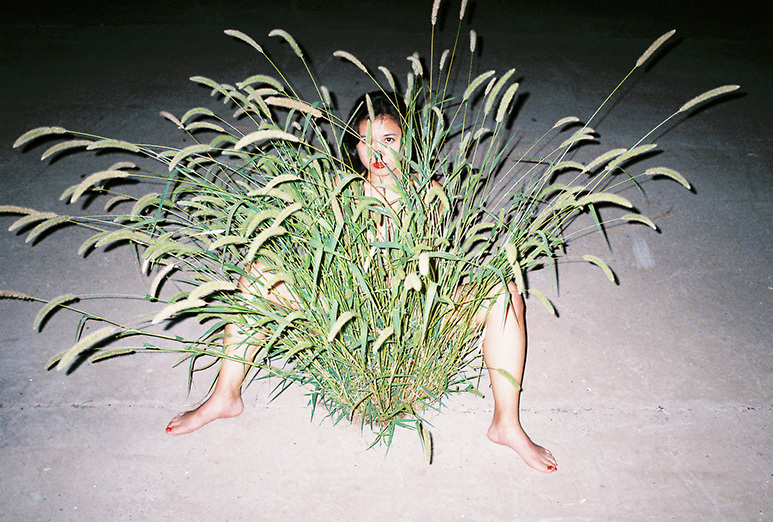 Ren Hang's work often veered into the sexually provocative or explicit.