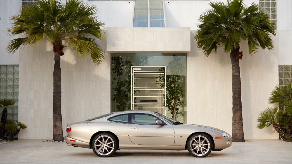 Jackie’s bespoke special edition 2002 Jaguar XKR Sportscar,