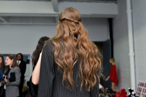 Backstage at Alice + Olivia RTW Fall 2017