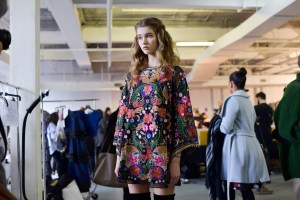 Backstage at Alice + Olivia RTW Fall 2017