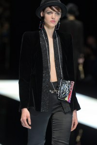 Details at Giorgio Armani RTW Fall 2017