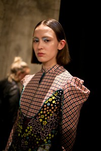 Backstage at Mary Katrantzou RTW Fall 2017