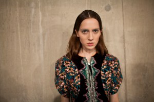 Backstage at Mary Katrantzou RTW Fall 2017