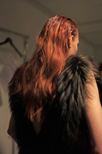 Backstage at Aalto RTW Fall 2017