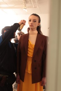Backstage at Aalto RTW Fall 2017