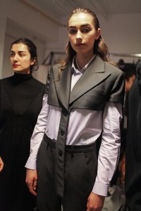 Backstage at Aalto RTW Fall 2017