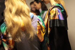 Backstage at Aalto RTW Fall 2017