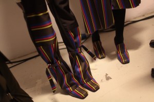 Backstage at Aalto RTW Fall 2017