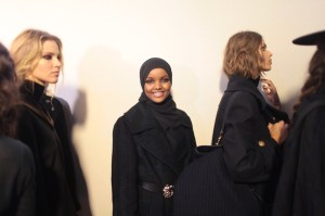 Backstage at Alberta Ferretti RTW Fall 2017