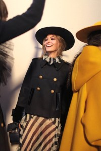 Backstage at Alberta Ferretti RTW Fall 2017
