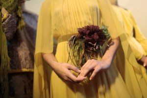 Backstage at Alberta Ferretti RTW Fall 2017