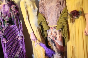 Backstage at Alberta Ferretti RTW Fall 2017