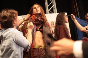 Backstage at Etro RTW Fall 2017