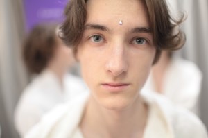 Backstage at Gucci RTW Fall 2017