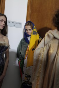 Backstage at Y Project RTW Fall 2017