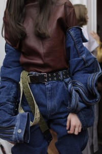 Backstage at Y Project RTW Fall 2017