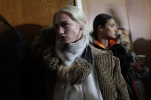Backstage at Y Project RTW Fall 2017