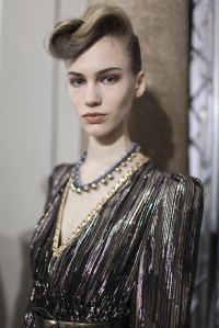 Backstage at Bottega Veneta Fall RTW 2017