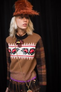 Backstage at Coach RTW Fall 2017