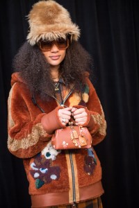 Backstage at Coach RTW Fall 2017