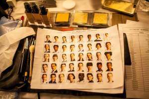 Backstage Burberry RTW Fall 2017