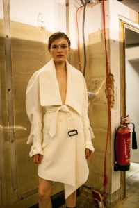 Backstage Burberry RTW Fall 2017