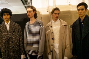 Backstage Burberry RTW Fall 2017