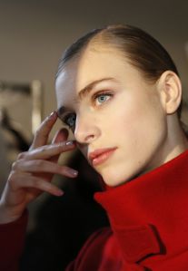 Backstage at Carolina Herrera RTW Fall 2017
