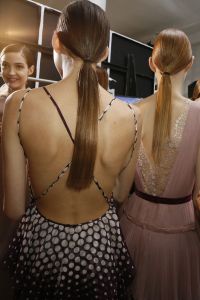 Backstage at Carolina Herrera RTW Fall 2017
