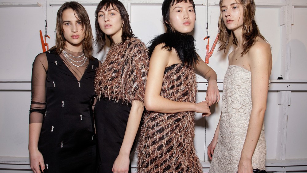 Backstage at Creatures of the Wind RTW 2017