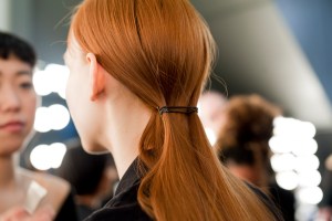 Backstage at Delpozo RTW Fall 2017