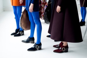 Backstage at Delpozo RTW Fall 2017