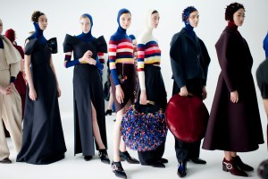 Backstage at Delpozo RTW Fall 2017