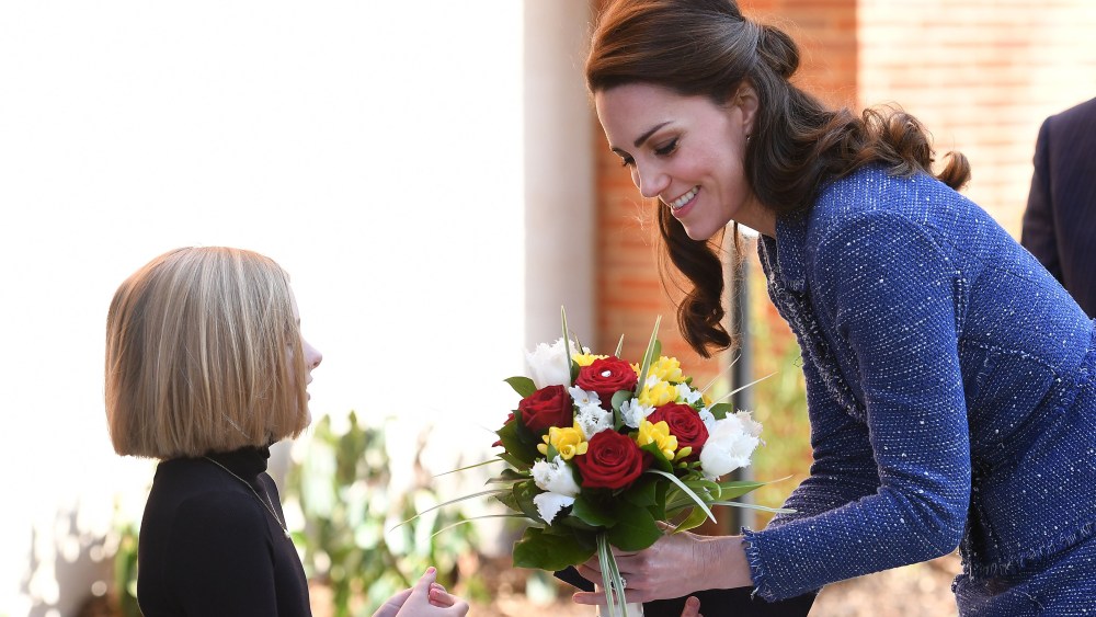 The Duchess of Cambridge in Rebecca Taylor