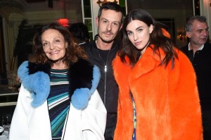 Diane von Furstenberg, Jonathan Saunders and Rainey Qualley