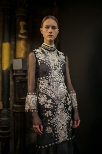 Backstage at Erdem RTW Fall 2017