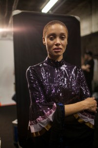 Backstage at Erdem RTW Fall 2017