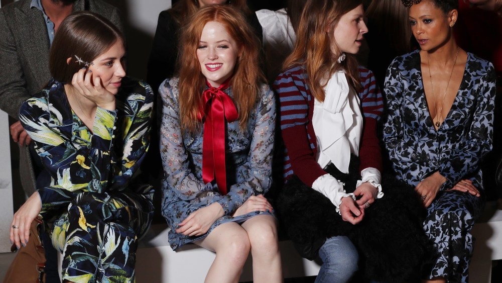 Hermione Corfield, Ellie Bamber, Clemence Poesy Thandie Newton