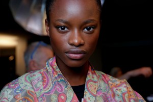 Backstage at Etro RTW Fall 2017