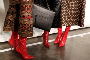 Backstage at Fendi RTW Fall 2017