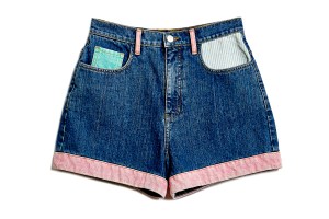 A$AP Rocky Guess Club denim shorts